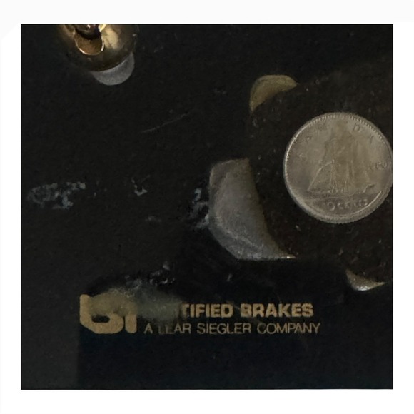 Vintage 1980 Certified Brakes Lear Siegler Company Canadian Coin Display. - Picture 10 of 10